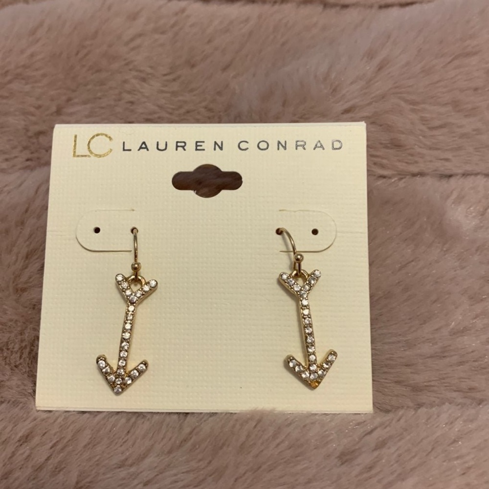 Lauren Conrad Arrow Drop Earrings